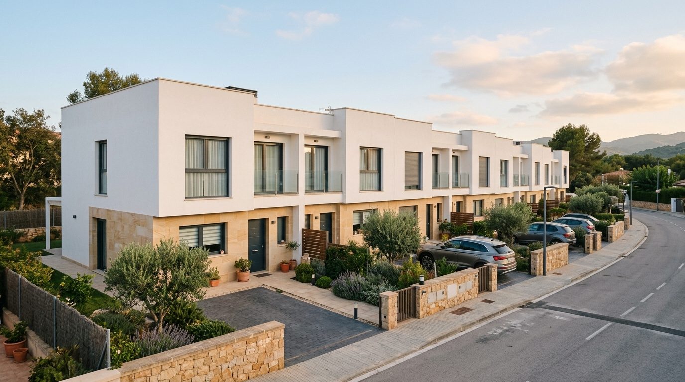 Residencial Castelnovo — viviendas adosadas de obra nueva